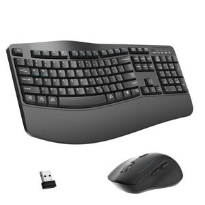Wireless Black Keyboard and Mouse Combo